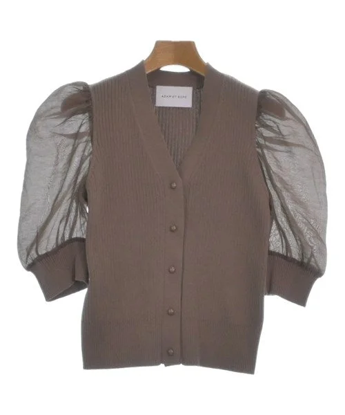ADAM ET ROPE Cardigans Solid Print Embellished