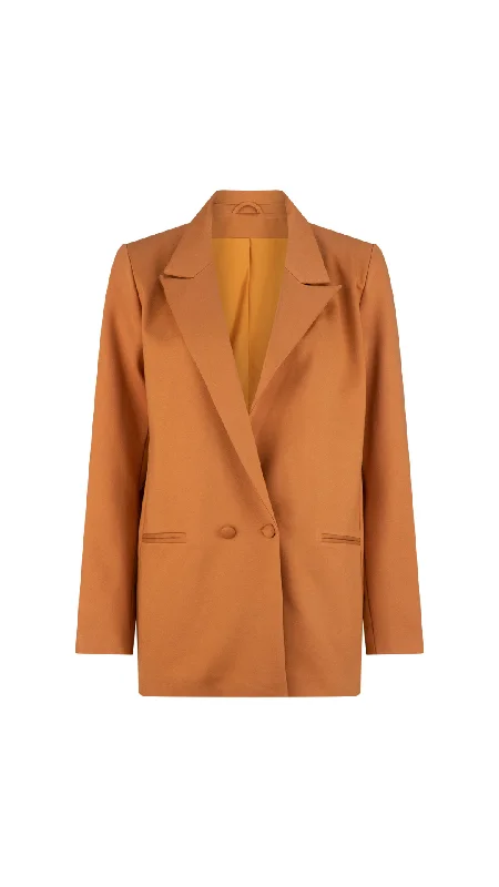 Chester Ponte Blazer - Toffee Brown