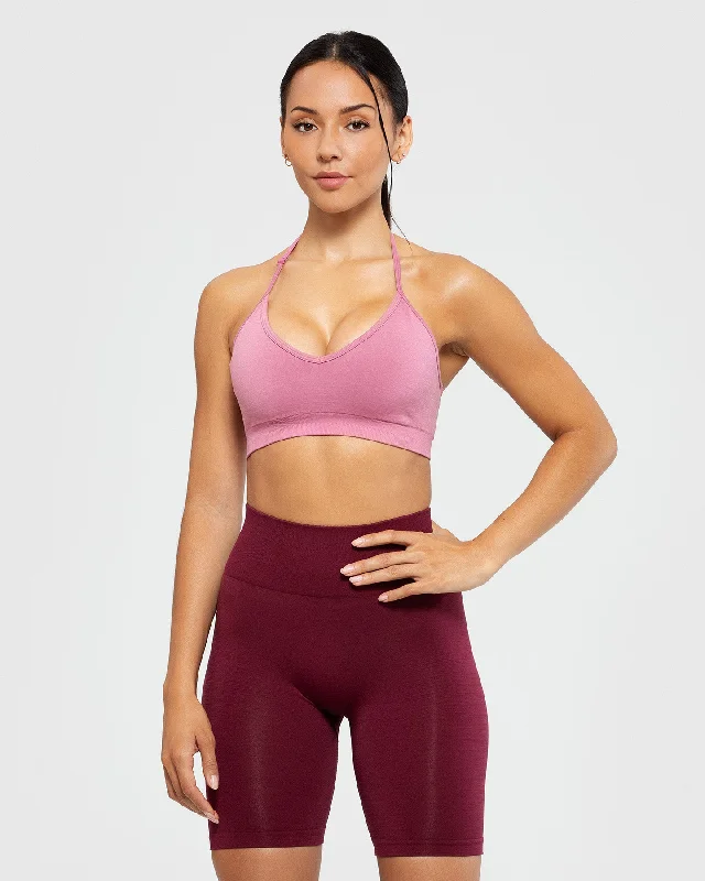 Define Seamless Halter Neck Bra | Heather Rose