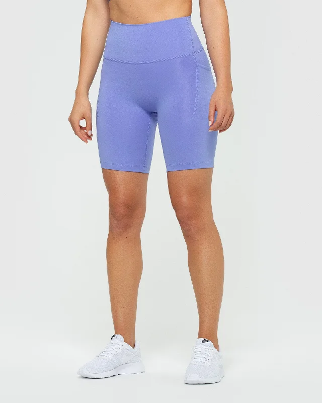 Essential Cycling Shorts with Pockets | Violet