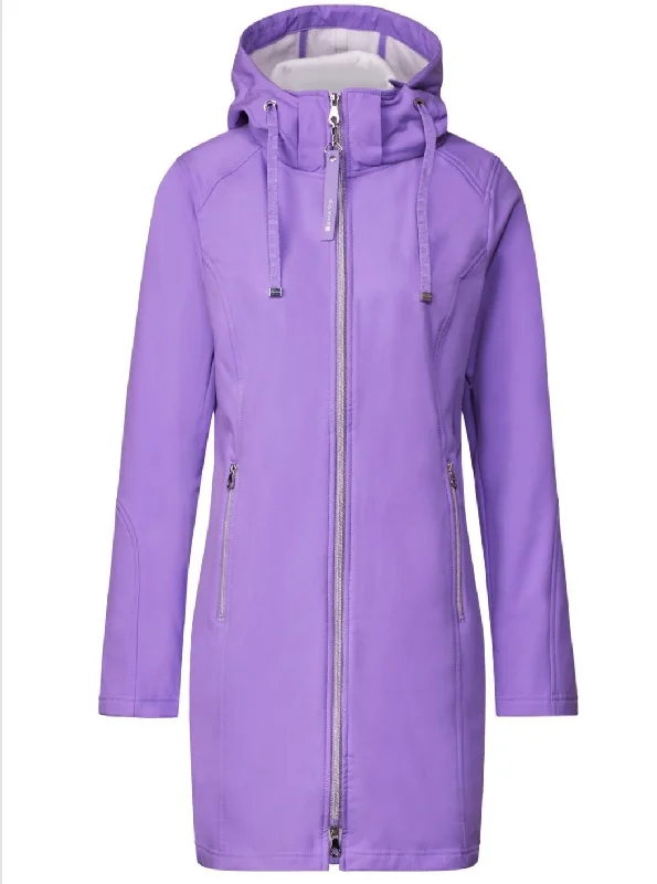 Street One Soft shell Water resistant Coat 201913 Lilac