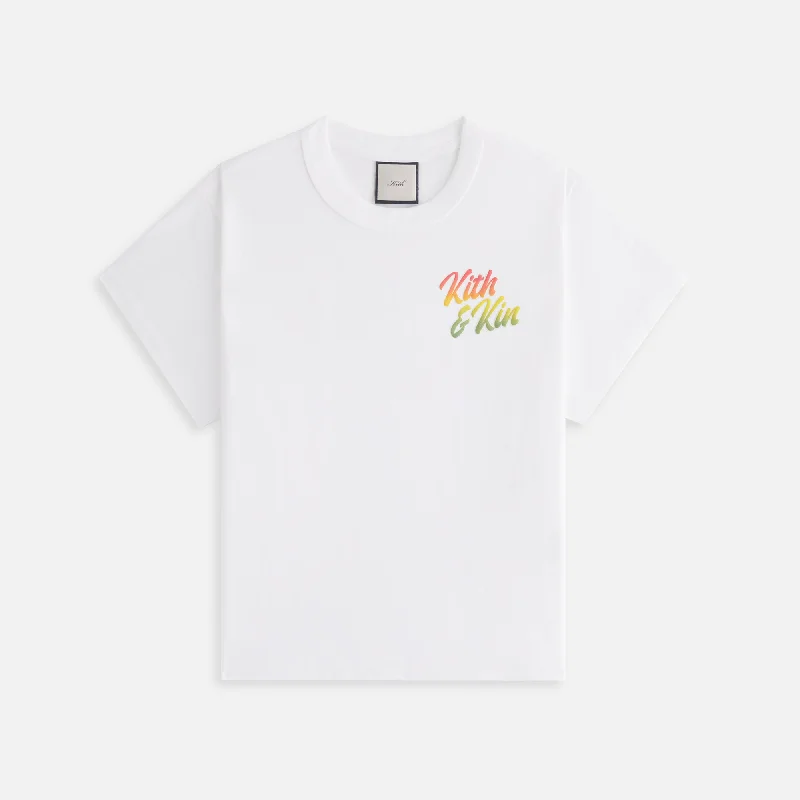 Kith Women Ombre Kith & Kin Nia II Tee - White