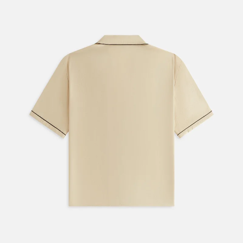 Kith Women Elena II Snap Front Shirt - Oat