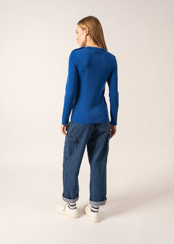 Marée authentic sailor jumper - slim fit, in wool (GITANE)