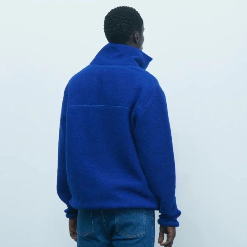 ""Patch MLB"" Maubert Wool Jacket (Electric Blue)