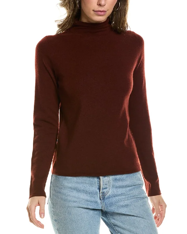 Vince Slim Turtleneck Wool & Cashmere-Blend Sweater