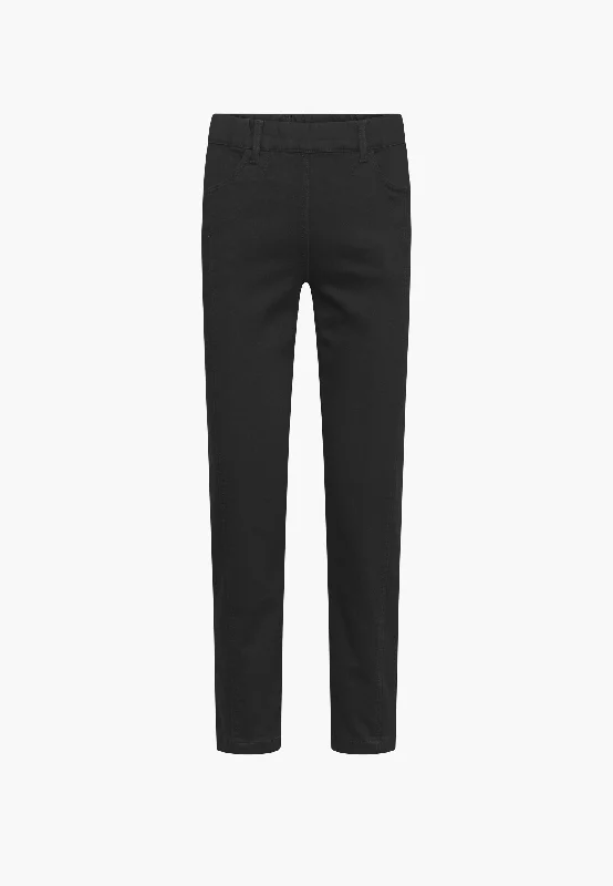 Piper Pure Regular Crop - Black Denim