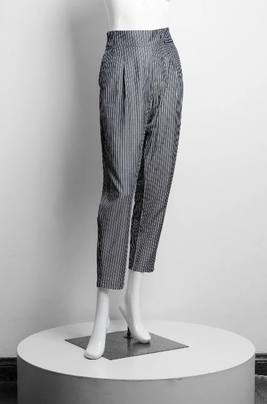 Striped Grey Trousers