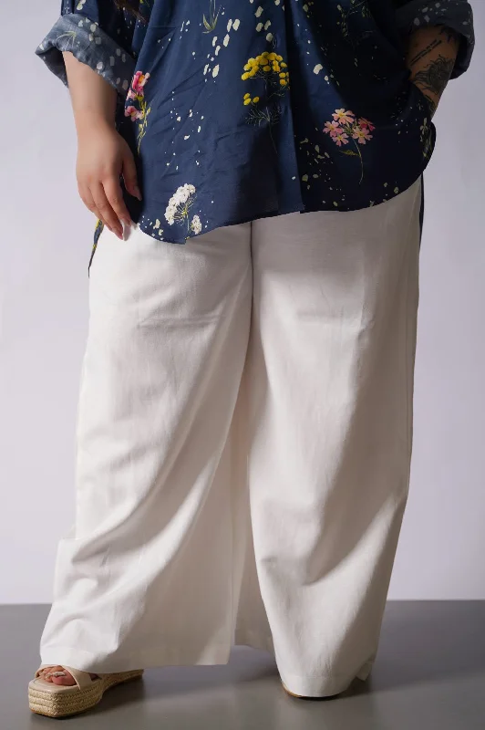 CURVE WIDE TROUSERS