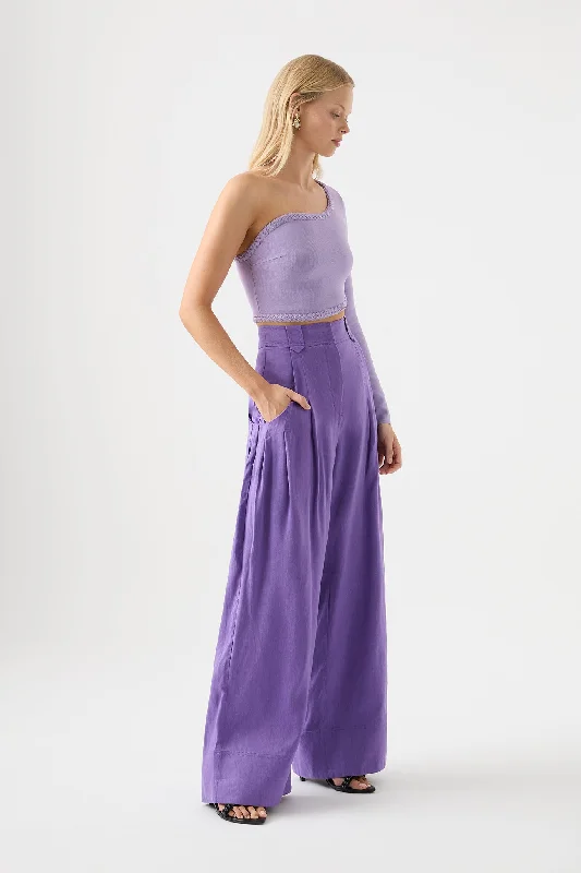 Equinox Pleated Wide Leg Pant