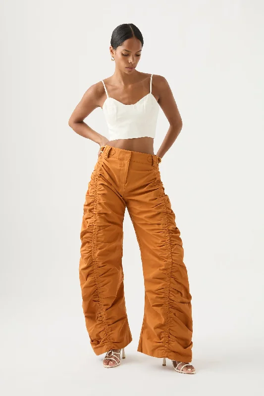 Kiara Ruched Drawstring Pant