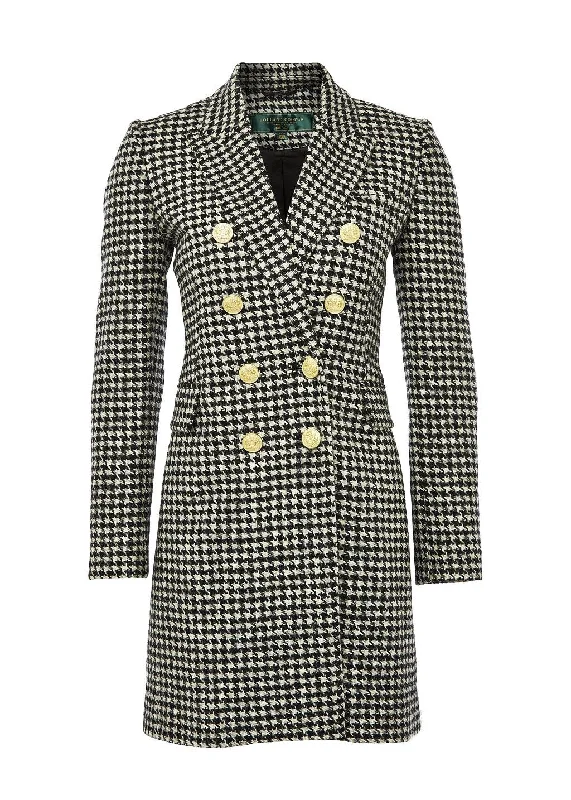 Knightsbridge Coat (Houndstooth)