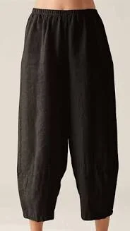 Linen Lantern Pants in Aluminium