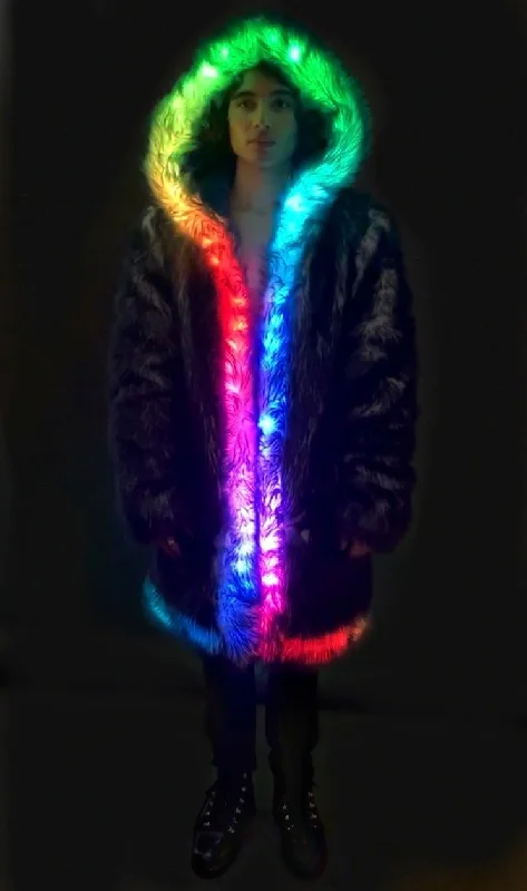 Men’s LED C3 (Cool, Classic, Comfy) Coat ""Just The Tip-Gray""