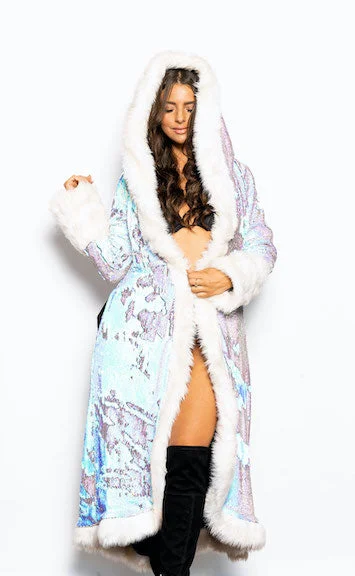 Women's LED Sequin Temptress Coat in ""Unicorn""