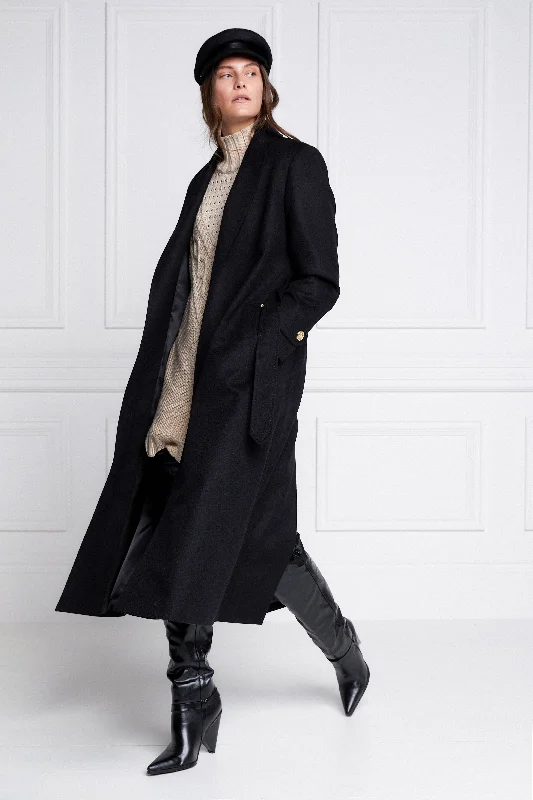 Wrap Coat (Soft Black)