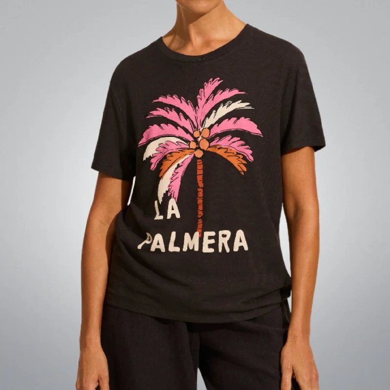 AUGUSTE THE LABEL Womens Palm Classic Tee - Black