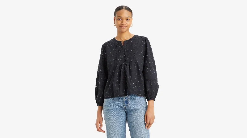 Levi's® Women's Aliyah Long-Sleeve Blouse