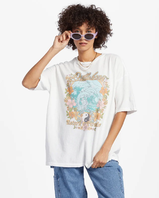 Return To Paradise T-Shirt - Salt Crystal