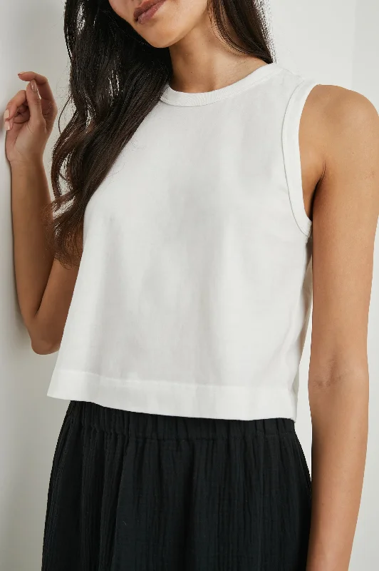 THE BOXY TANK - WHITE