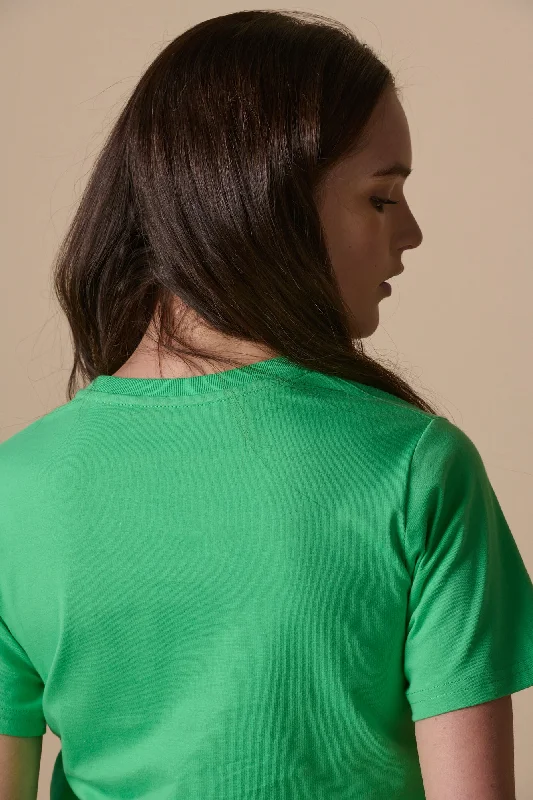 Women's Short Sleeve T Shirt - Apple Green