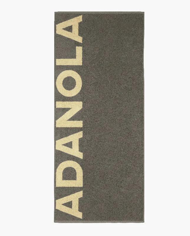 Branded Towel -  Olive Green