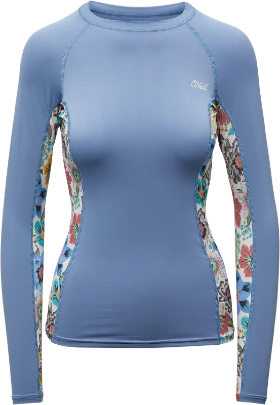 Side Print Rash Guard Tee - Women's|-|T-shirt Rash Guard à imprimé latéral - Femme