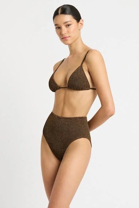 THE LUANA TRI - COCOA LUREX