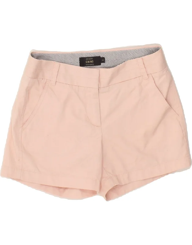 J. CREW Womens Chino Shorts US 2 XS W30 Pink