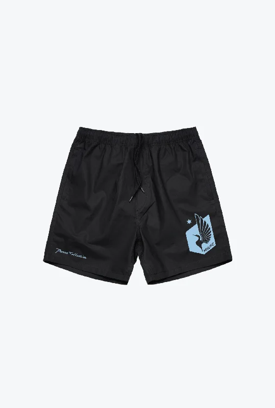 Minnesota United FC Essentials Board Shorts - Black