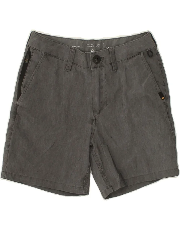 QUIKSILVER Womens Chino Shorts W24 XS Grey Polyester