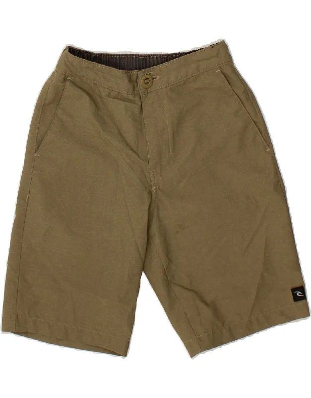 RIP CURL Womens Chino Shorts Small W24 Khaki Polyester