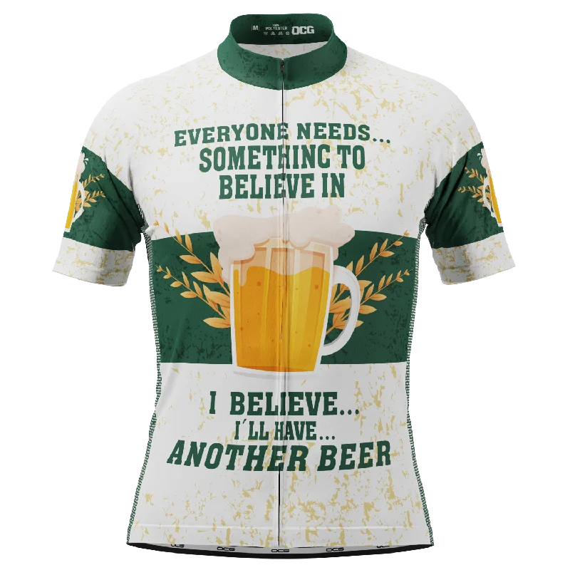 Men's I'll Have Another Beer Short Sleeve Cycling Jersey