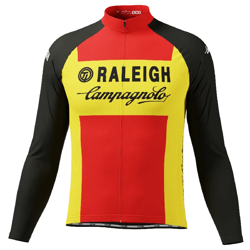 Men's Raleigh Campagnolo Retro Team Long Sleeve Cycling Jersey