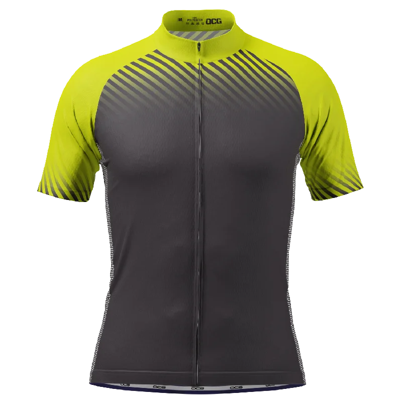 Men's Steadfast Stripes Short Sleeve Cycling Jersey