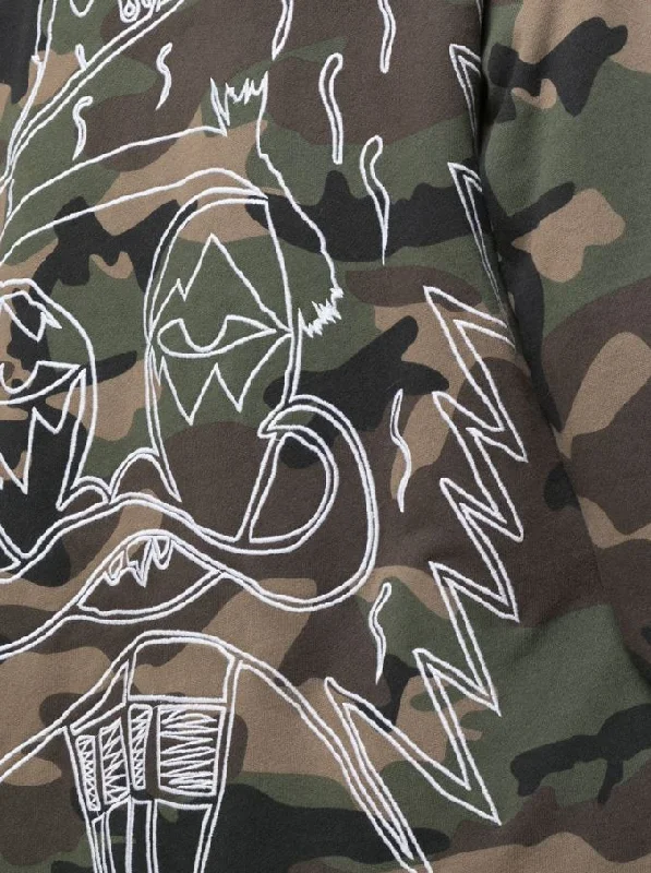 PARDON EXTENDED HOODIE JUNGLE CAMO