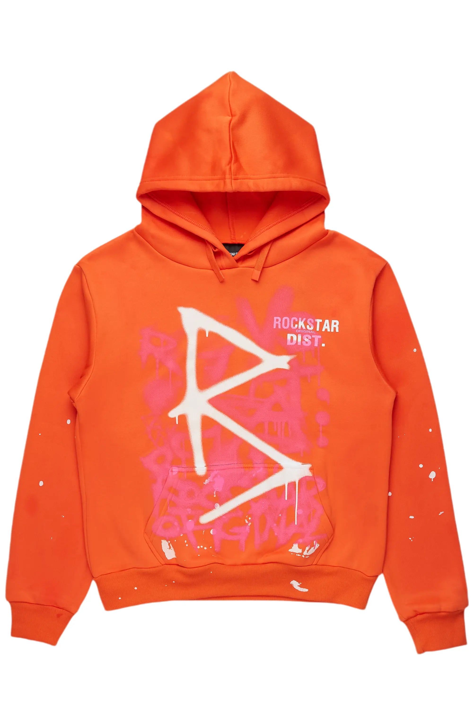 Nahomy Orange Oversized Hoodie