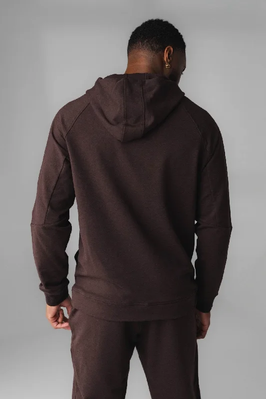 Vitality Uni Studio Hoodie - Espresso Marl