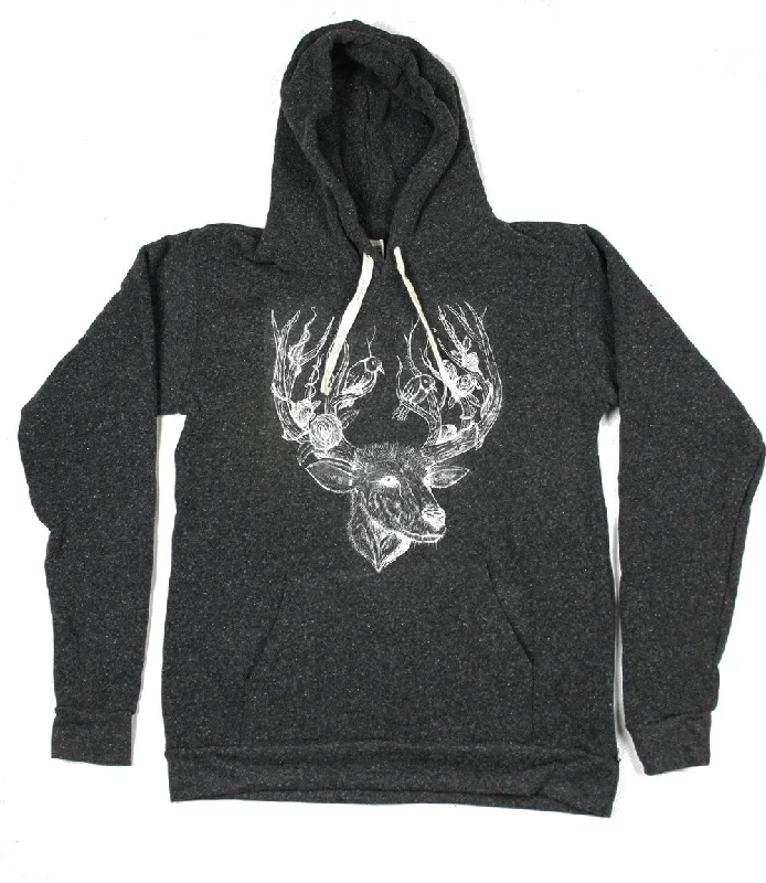 Unisex Deer Birds Hoodie