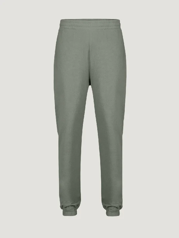 Women's Mercury Green Terry Jogger