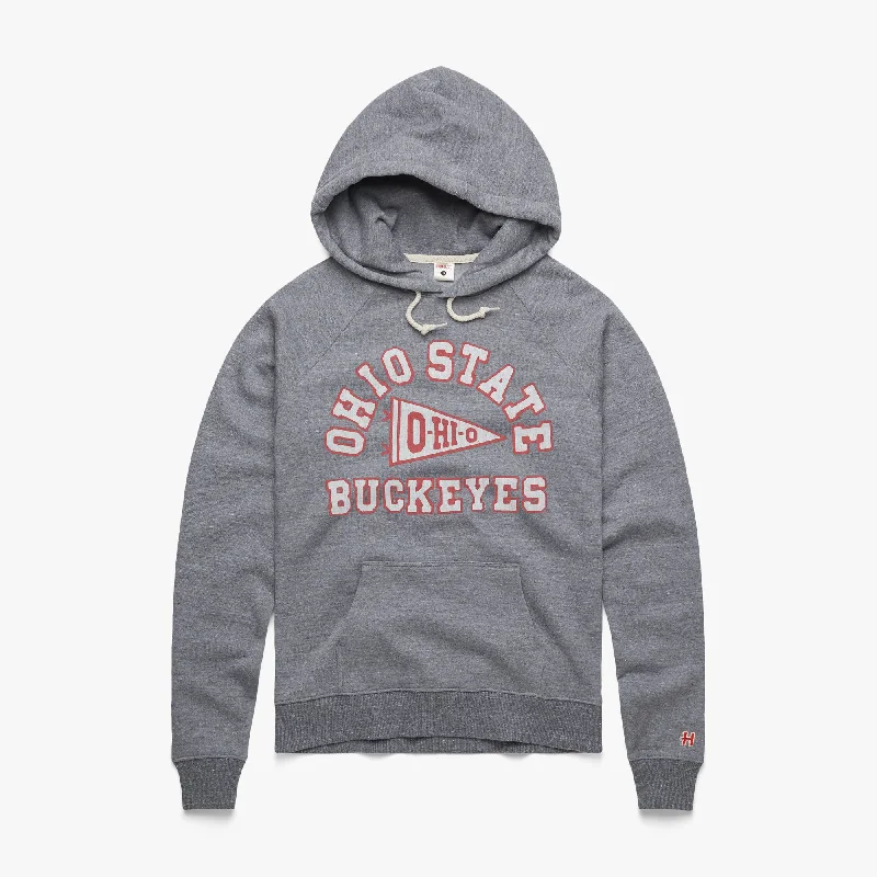 Women's Ohio State Buckeyes Pennant Hoodie